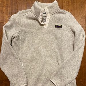 L.L. Bean Oatmeal Pullover!